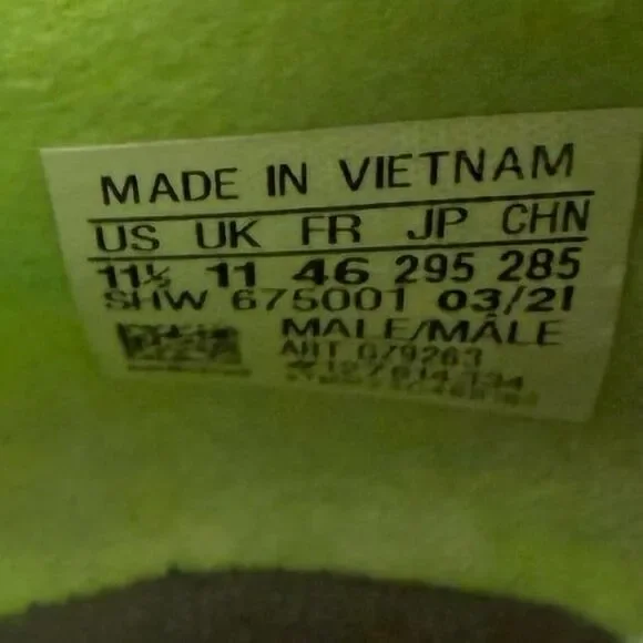 Adidas Originals Mens NMD_R1 Spectoo Sz 11.5 Sneakers shoes GZ9263 Signal green - Picture 7 of 8